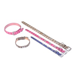 COLLAR CUERO C/HUESO 1.6X30 cm