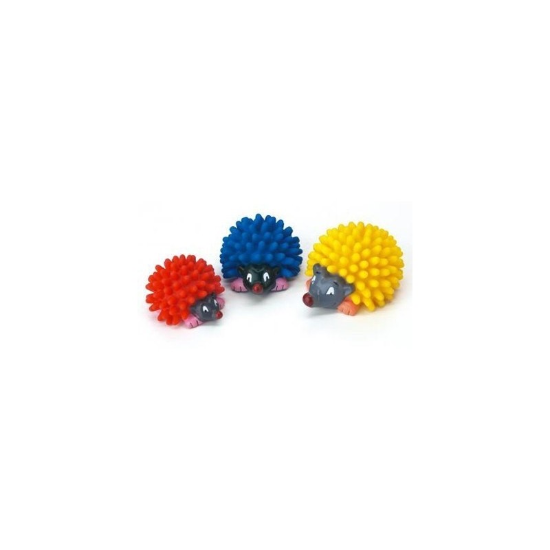 Juguete Vinilo Erizo Dental 13 cm para Mascotas Divertido