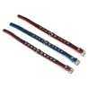 COLLAR PIEL LUXURY NEO/CRISTAL 1.2X25 CM