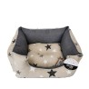 CUNA RECT. ESTRELLITAS/GRIS T-1 50*42*21