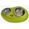 COMEDERO DOBLE BASE SILICONA