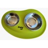 COMEDERO DOBLE BASE SILICONA