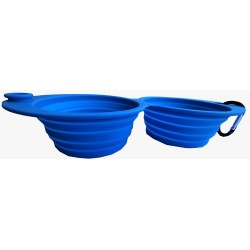 COMEDERO DOBLE PLEGABLE SILICONA