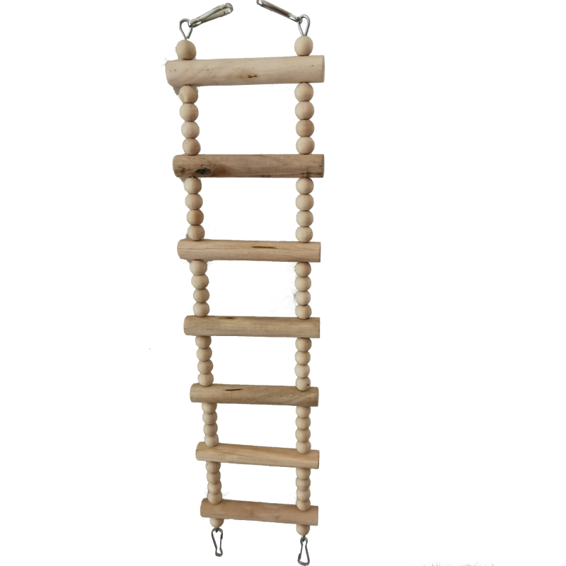 JUGUETE INTERACTIVO ESCALERA PASARELA MADERA  10x40 CM