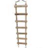 JUGUETE INTERACTIVO ESCALERA PASARELA MADERA  10x40 CM