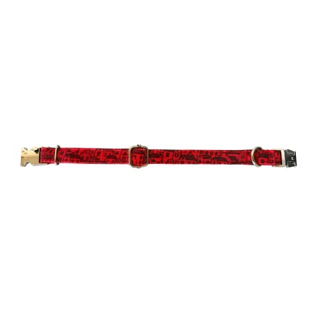 COLLAR CASITAS ROJAS T-1 20-30*1,5