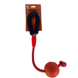 JUGUETE TPR ECO CUERDA PELOTA EMPUÑAD CONF 9*50 CM