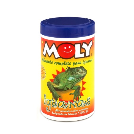 Comida Moly para iguanas: nutrición completa y saludable