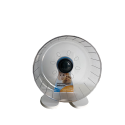 RULETA HAMSTER CON SOPORTE 17*10.7*19.3 CM