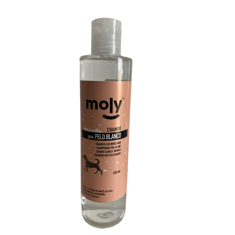 Champú para Perros Blancos 250ml: Brillo y Suavidad Ideal Champú para Perros Blancos 250ml: Brillo y Suavidad Ideal