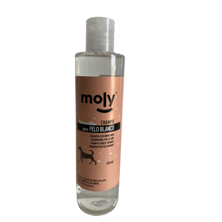 Champú para Perros Blancos 250ml: Brillo y Suavidad Ideal