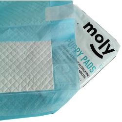 Moly Puppy Pads: Empapadores desechables para mascotas 90x60