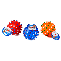 Pelota Dental de Vinilo para Perro 8,5cm - Juguete Divertido