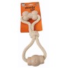Juguete mordedor TPR eco para perros 26 cm, doble forma