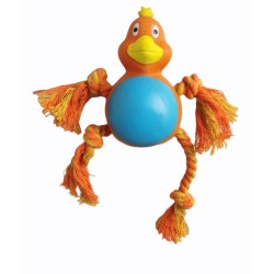Juguete Mordedor Pollito 21 cm para Perros - Diversión Asegurada