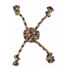 Juguete Lanzadera Cuádrupe Trendy Algodón para Perros 32 cm