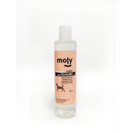 Champú para Perros Pelo Blanco 500 ml | Brillo y Suavidad