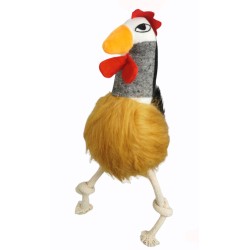 Peluche Gallo 34 cm para Perros - Juguete Divertido y Suave