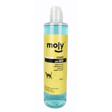 Champú para Gatos Moly 250ml - Suavidad y Brillo Garantizados