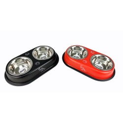COMEDERO DOBLE DRAW 13,5CM 2X0,60L NEW