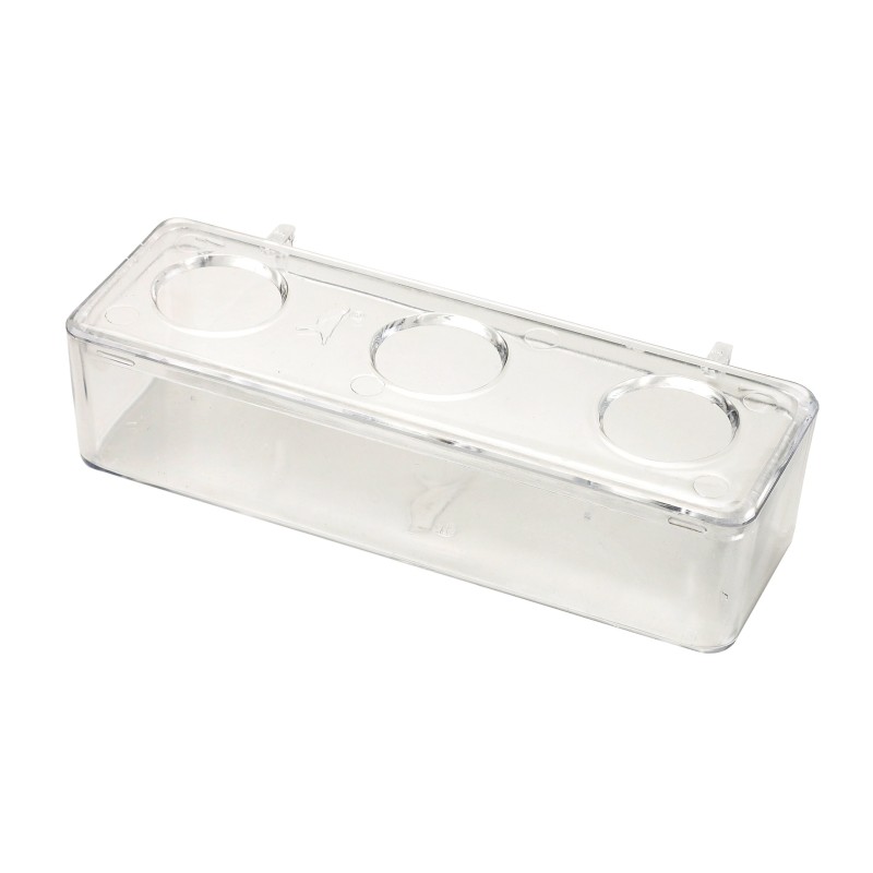 COMEDERO PROFESIONAL 3 HUECOS 18 CM. COMEDERO PROFESIONAL 3 HUECOS 18 CM.