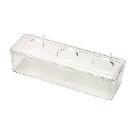 COMEDERO PROFESIONAL 3 HUECOS 18 CM.