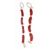 JUGUETE VINILO RISTRA SALCHICHA 75 CM