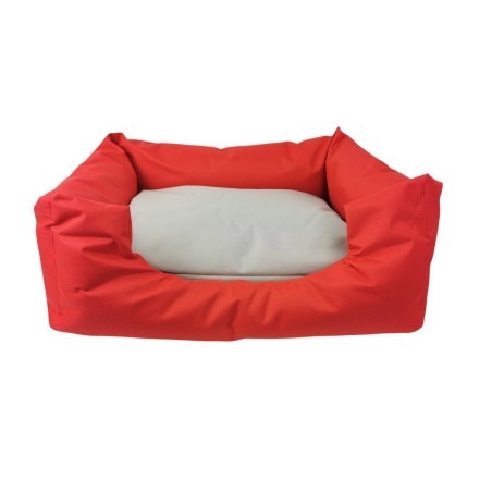 CUNA PARA PERROS Y GATOS WATERPROOF ROJO