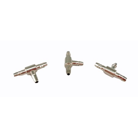 CONECTOR METALICO 2 SALIDAS