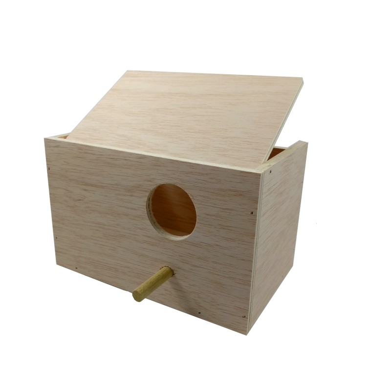 Nido de Madera para Ninfas: Comodidad y Seguridad Natural