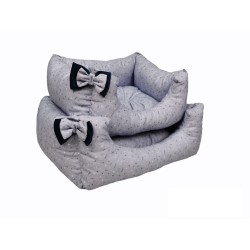 Cuna Rectangular Moly Lila T-1: Comodidad para tu Mascota