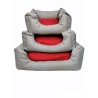 Cuna para perros impermeable gris 75x63x24 de calidad