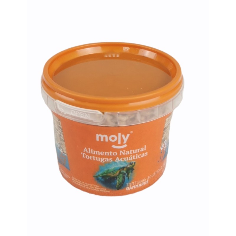 Moly Gammarus 125 gr: Alimento natural para tortugas