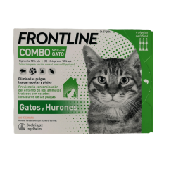 Frontline Combo Spot-On: Antiparasitario Gatos 6 Pipetas