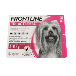 Antiparasitario Frontline Tri-Act para perros de 2 a 5 kg