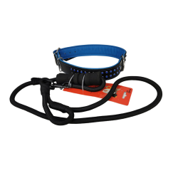 Collar de Piel con Pedrería para Perros - Estilo y Comodidad