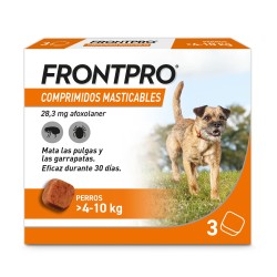 Frontpro Antiparasitario para Perros 4-10 kg - Eficaz y Seguro