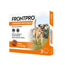 Frontpro Antiparasitario para Perros 4-10 kg - Eficaz y Seguro