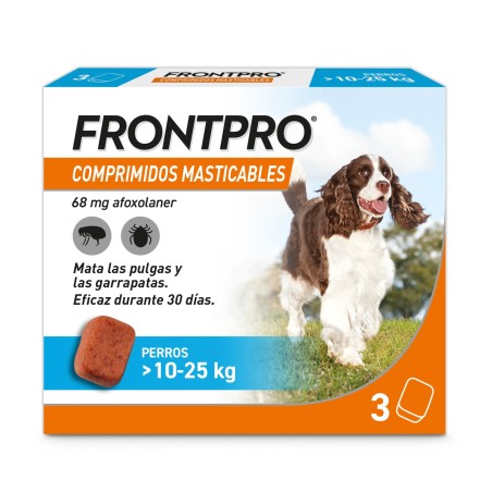 Frontpro Antiparasitario Masticable para Perros 10-25 kg