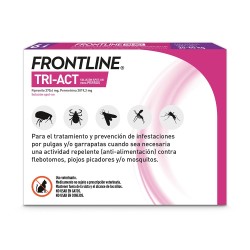 Antiparasitario Frontline Tri-Act para perros de 2 a 5 kg