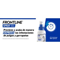 Frontline Spray Antiparasitario 250ml para gatos y perros