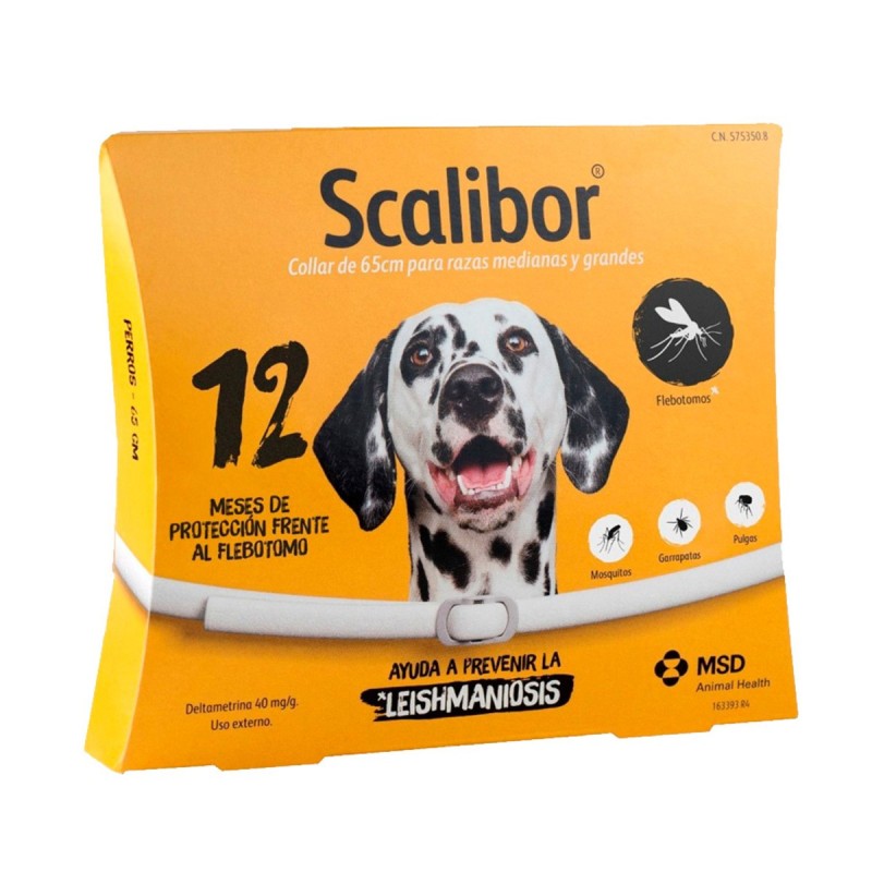 Collar Antiparasitario para Perros Scalibor Un Año de Protección