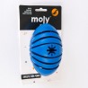 Pelota Rugby de Caucho L - Juguete Ideal para Mascotas
