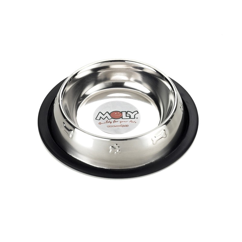 COMEDERO ACERO PIRAMIDE 12cm X 0,22 l COMEDERO ACERO PIRAMIDE 12cm X 0,22 l