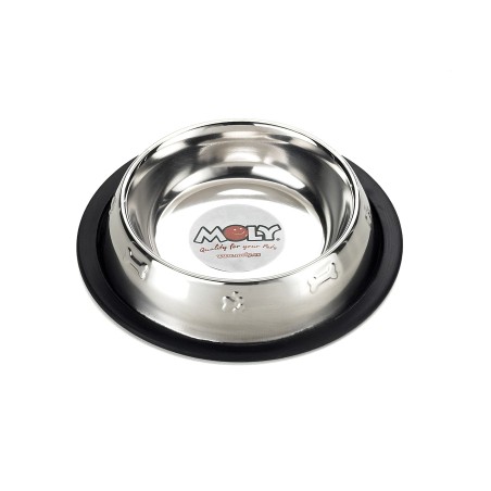 COMEDERO ACERO PIRAMIDE 12cm X 0,22 l