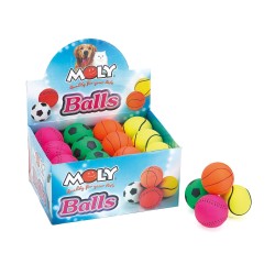 EXP. 24 PELOTAS NEON DEPORTE 6.5 CM