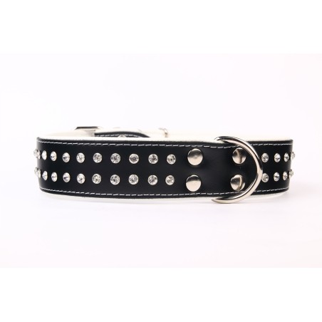 Collar Piel Luxury Cristal 75 cm: Elegancia para tu Mascota