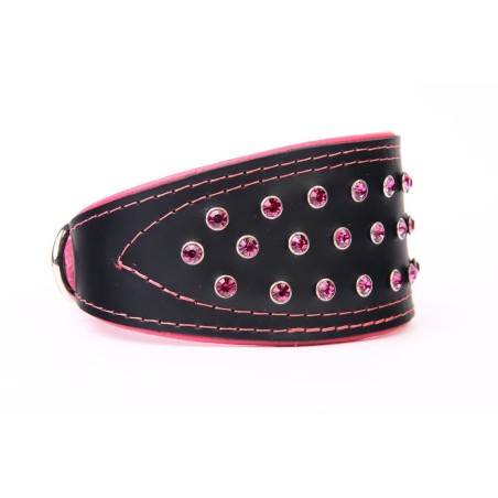 Collar Galgo Piel Luxury con Cristales Swarovski 40cm