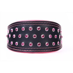 Collar Galgo Piel Luxury con Cristales Swarovski 40cm