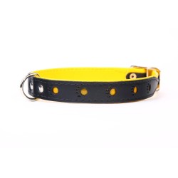 Collar Piel Luxury Huella 45 cm para Mascotas Elegantes